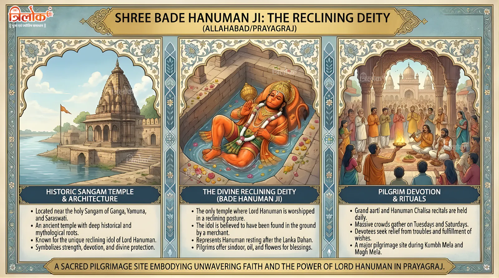 Shree Bade Hanuman Ji: The Reclining Deity